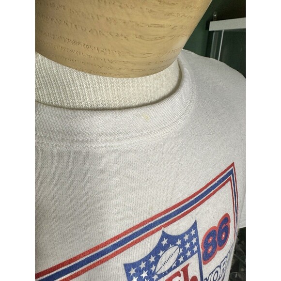 Vintage 1986 New York Giants Super Bowl Champions Single Stitch Starter T Shirt - Picture 5 of 6
